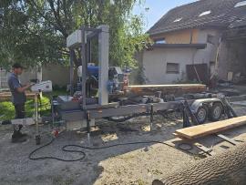 Tračna žaga TP-600 mobilní , |  Oprema za žage | Stroji za obdelavo lesa | Drekos Made s.r.o